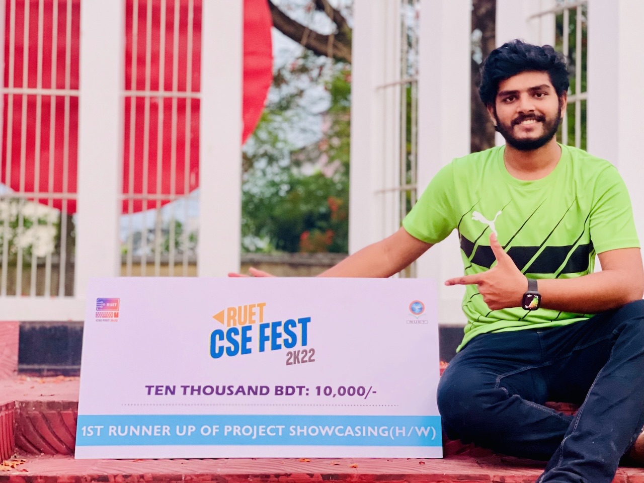 1st Runner Up Award Project - RUET CSE FEST